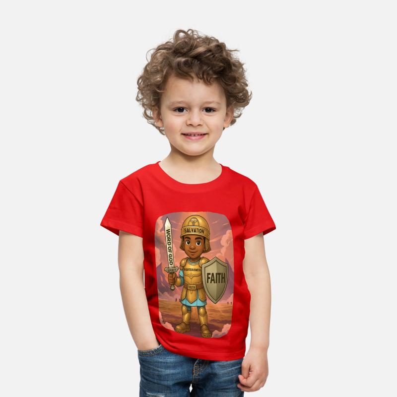 Boy Knight Armor of God