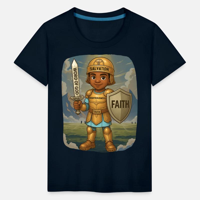 Boy Knight Armor of God