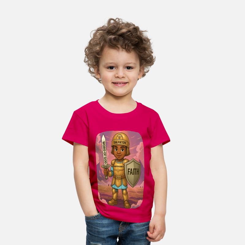 Boy Knight Armor of God