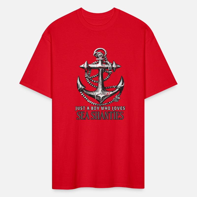 Boy Who Loves Sea Shanties Sea Shanty Ship Anchor