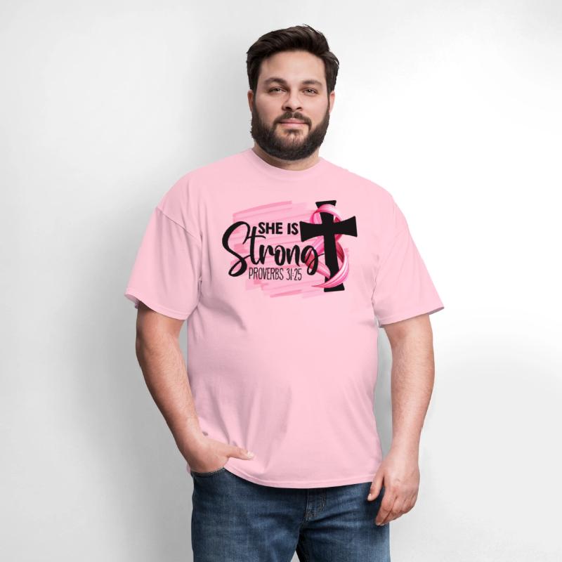 Breast cancer. She is Strong proverbs 31 25