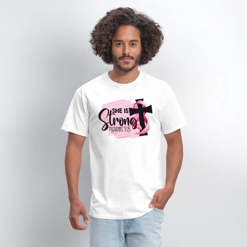 Breast cancer. She is Strong proverbs 31 25