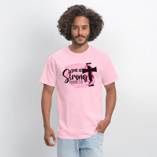 Breast cancer. She is Strong proverbs 31 25