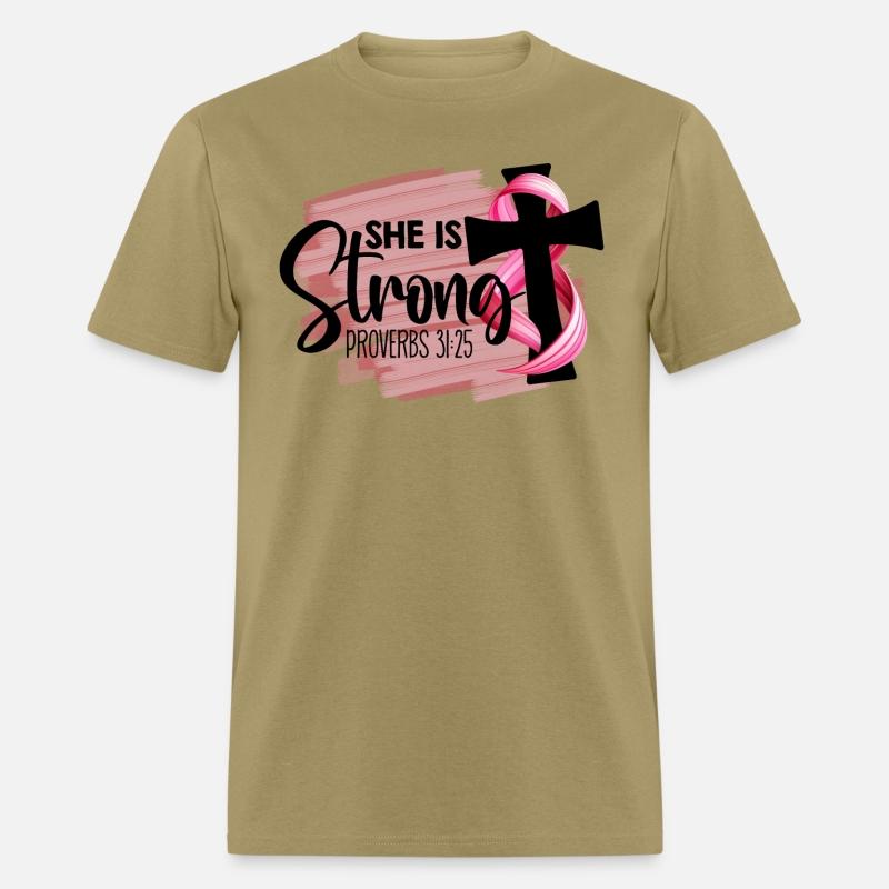 Breast cancer. She is Strong proverbs 31 25