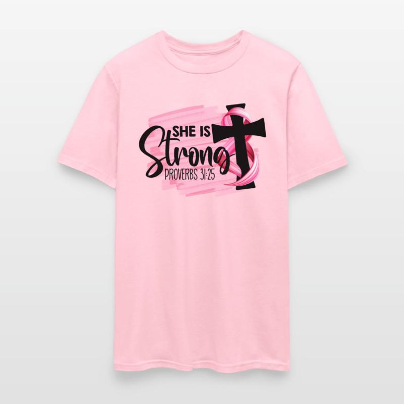 Breast cancer. She is Strong proverbs 31 25