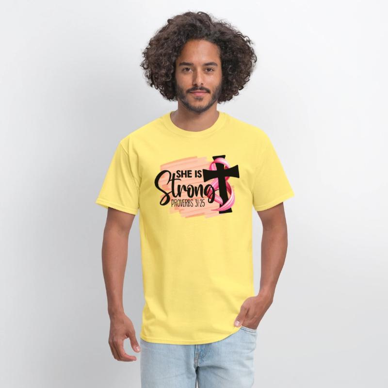 Breast cancer. She is Strong proverbs 31 25