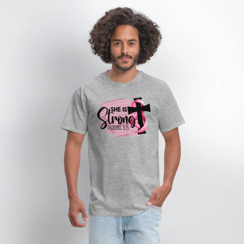 Breast cancer. She is Strong proverbs 31 25