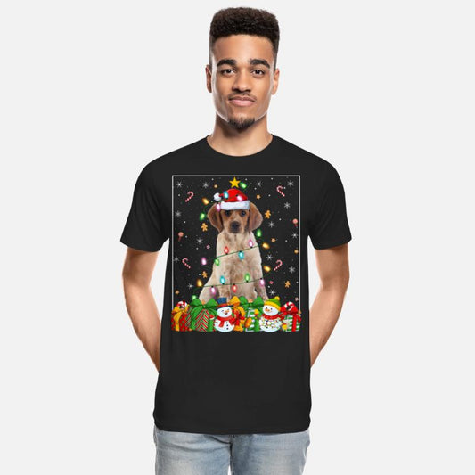 Brittany Spaniel Dog Christmas Lights