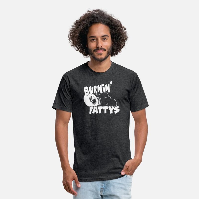 Burnin' Fattys White Print