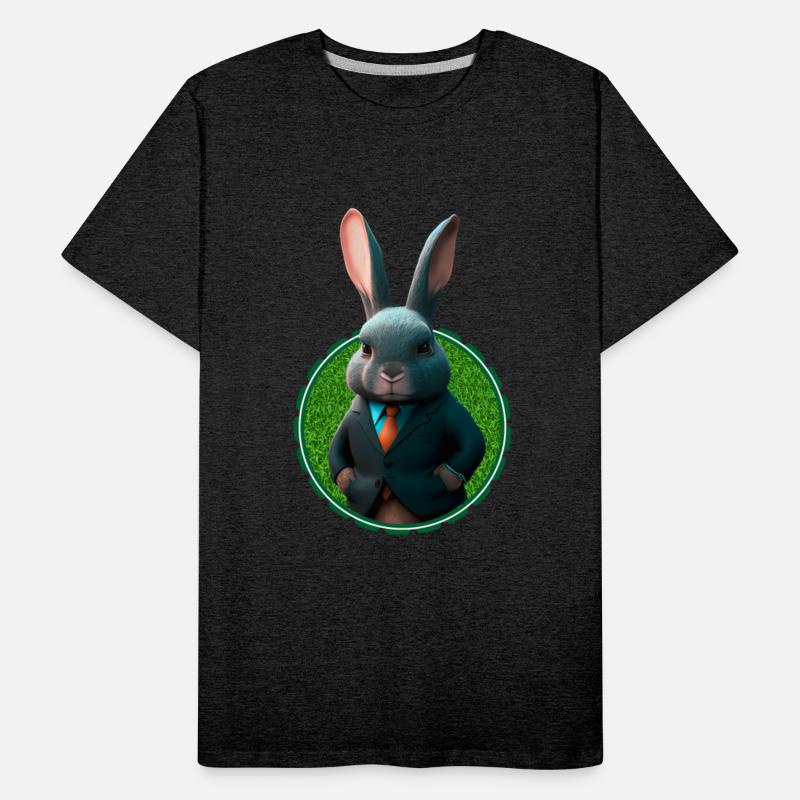 Business bunny in suit business