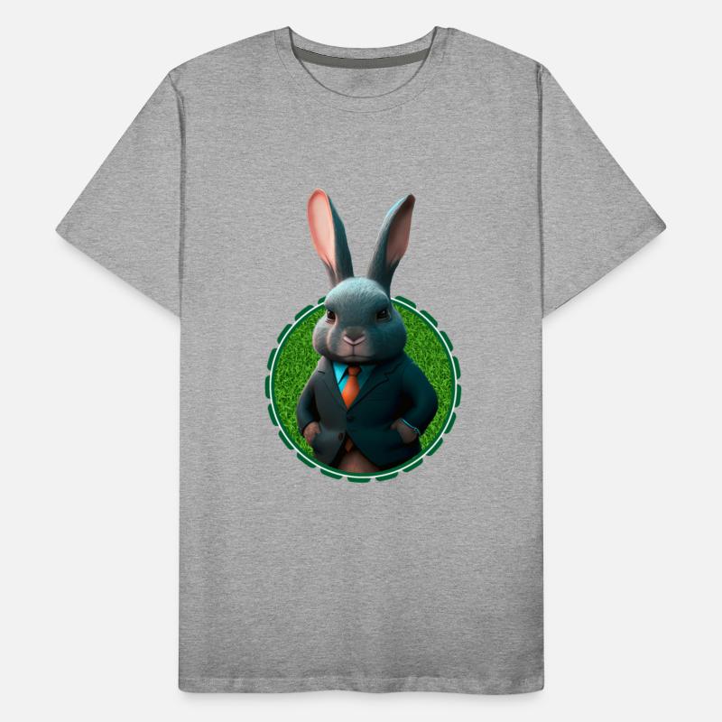 Business bunny in suit business