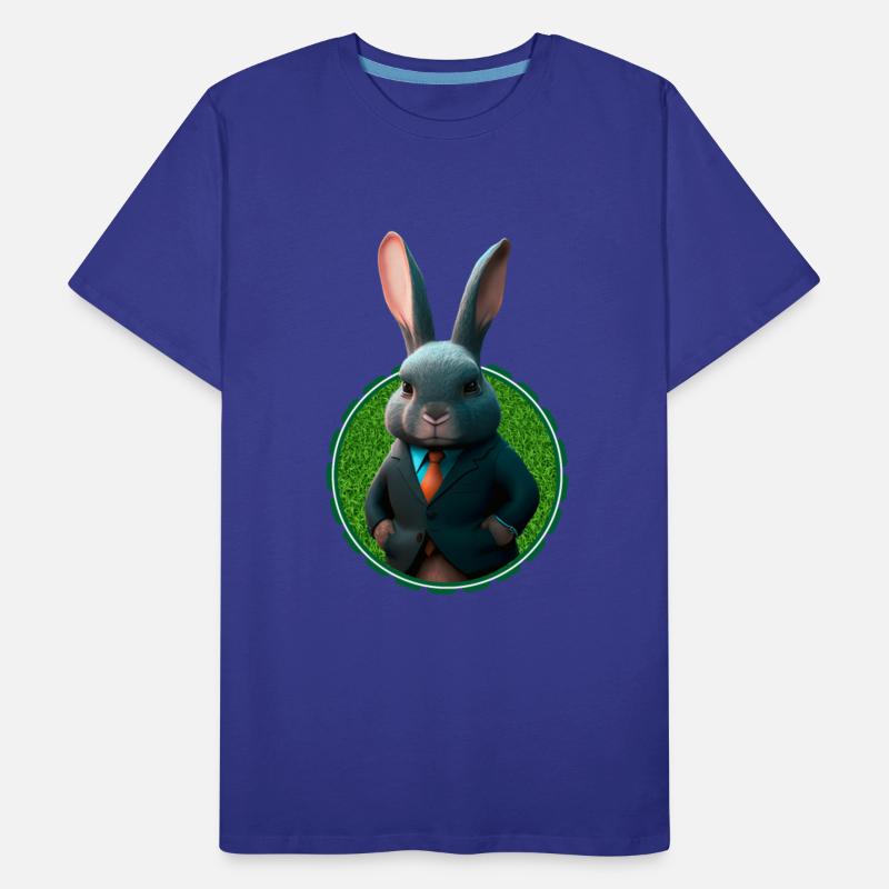 Business bunny in suit business