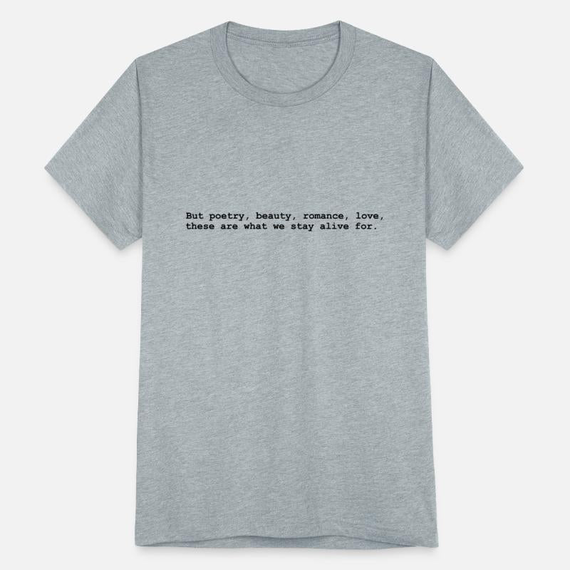 But poetry beauty romance love