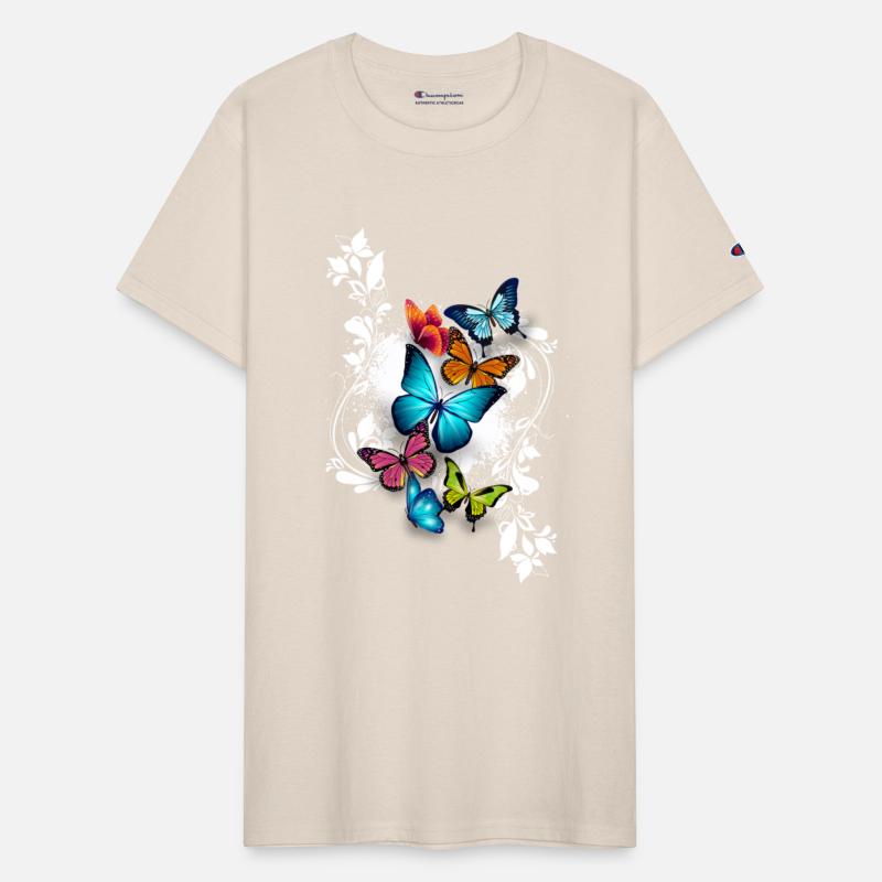 Butterfly Animal Color Colorful Splash Ornaments