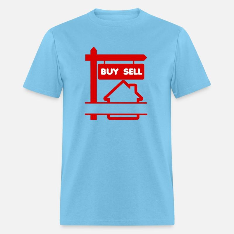 Buy and sell red house logo broker