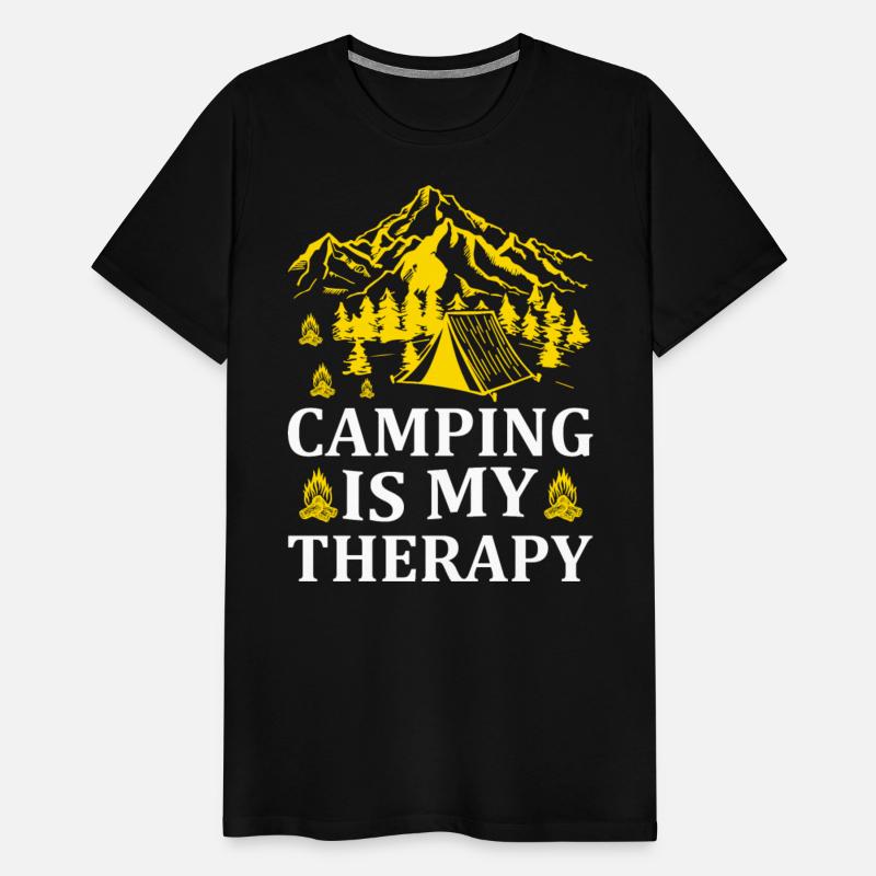Camping is My Therapy T-Shirt