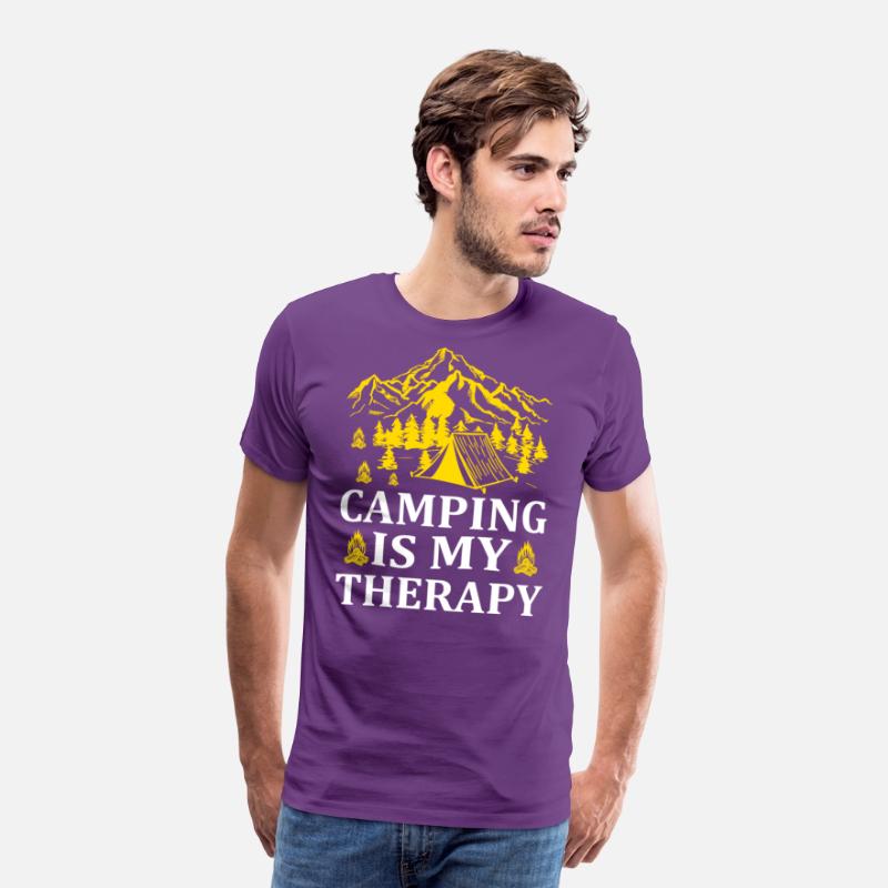 Camping is My Therapy T-Shirt