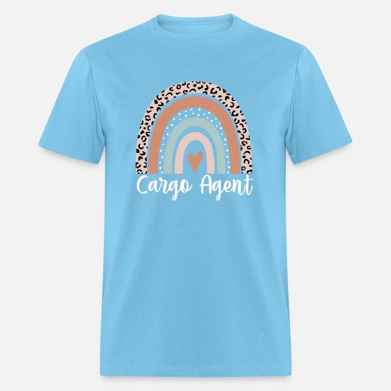 Cargo Agent Rainbow Leopard Funny Cargo Agent