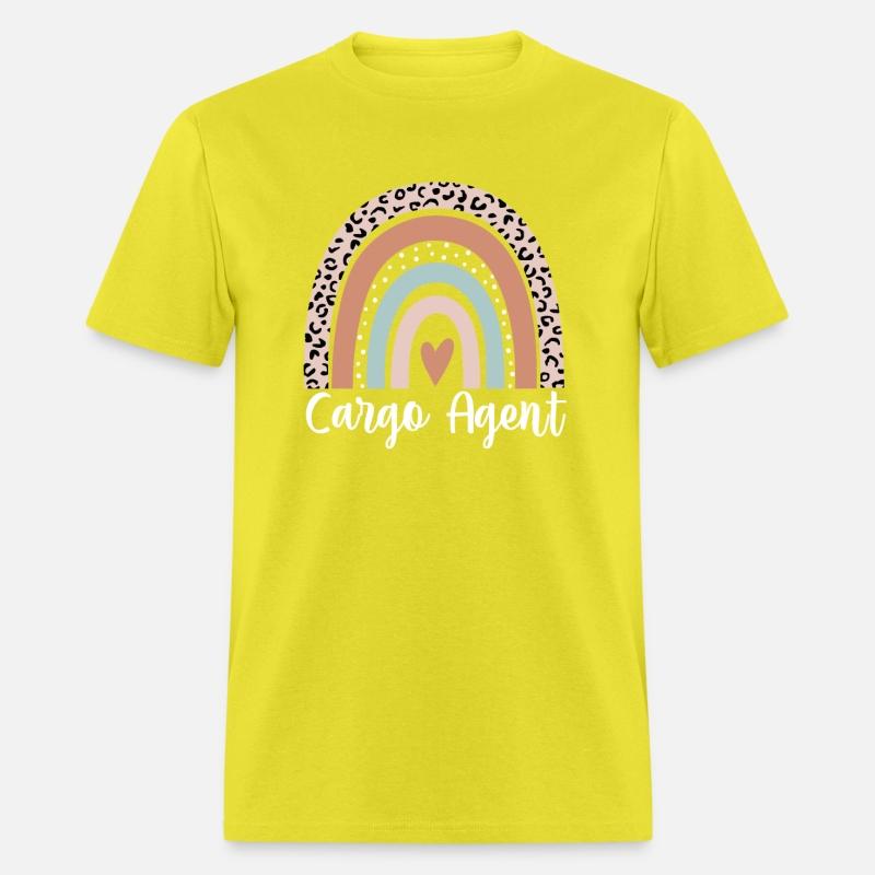 Cargo Agent Rainbow Leopard Funny Cargo Agent