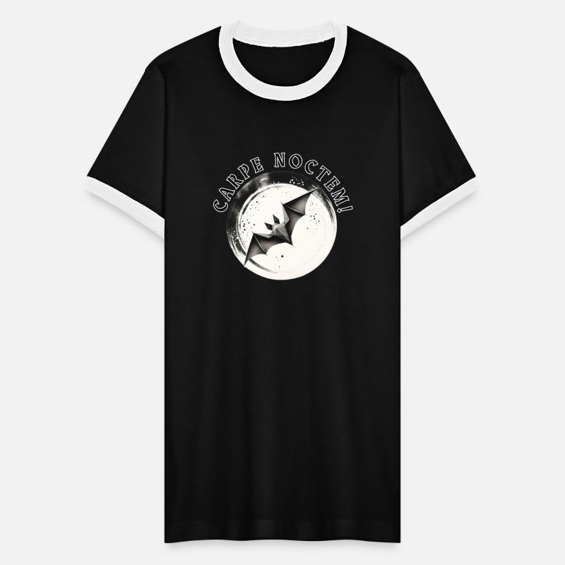 Carpe Noctem! Seize the Night - Bat on the Moon.