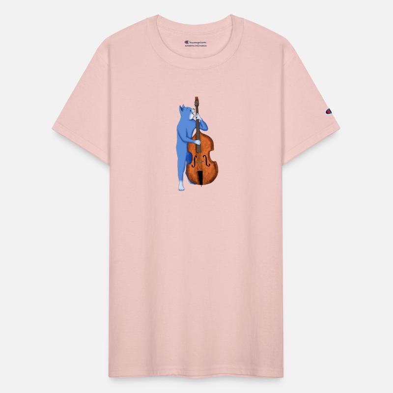 CAT PLAYING A DOUBLE BASS – BAD ASS BASS CAT