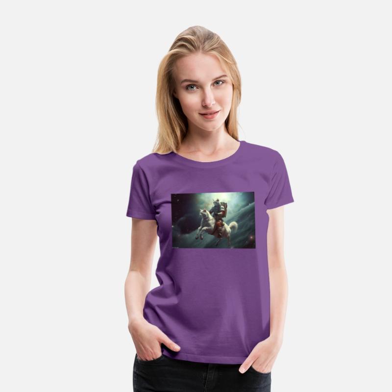 Cat Rider of the Apocalypse II - Weird Painting