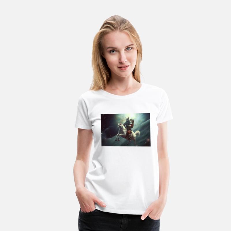 Cat Rider of the Apocalypse II - Weird Painting