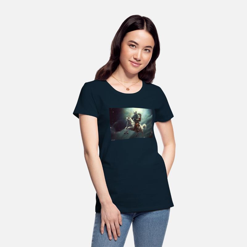 Cat Rider of the Apocalypse II - Weird Painting