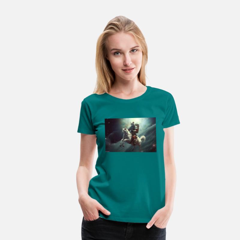 Cat Rider of the Apocalypse II - Weird Painting