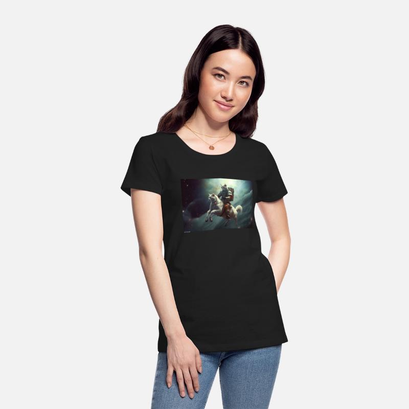 Cat Rider of the Apocalypse II - Weird Painting