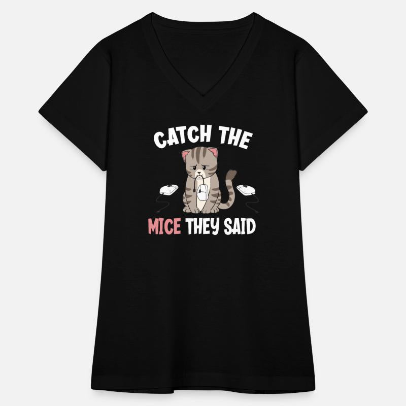 Catch The Mice They Said Funny Tabby Cat