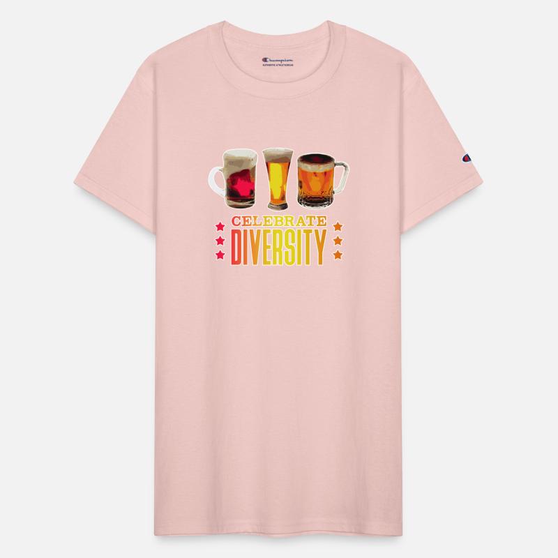 Celebrate Diversity Craft Beer Drinking T-Shirt