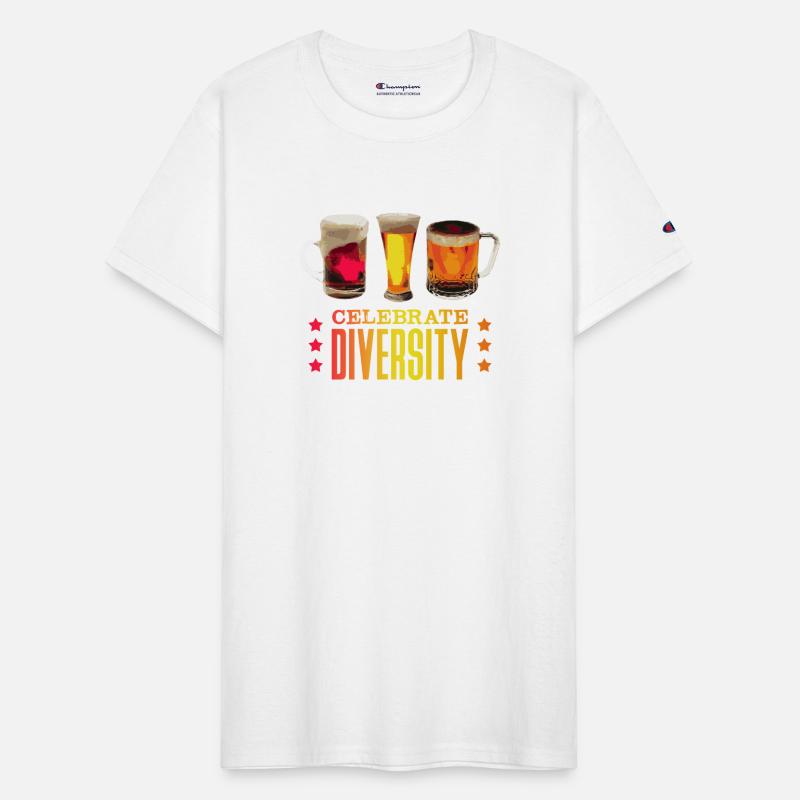 Celebrate Diversity Craft Beer Drinking T-Shirt