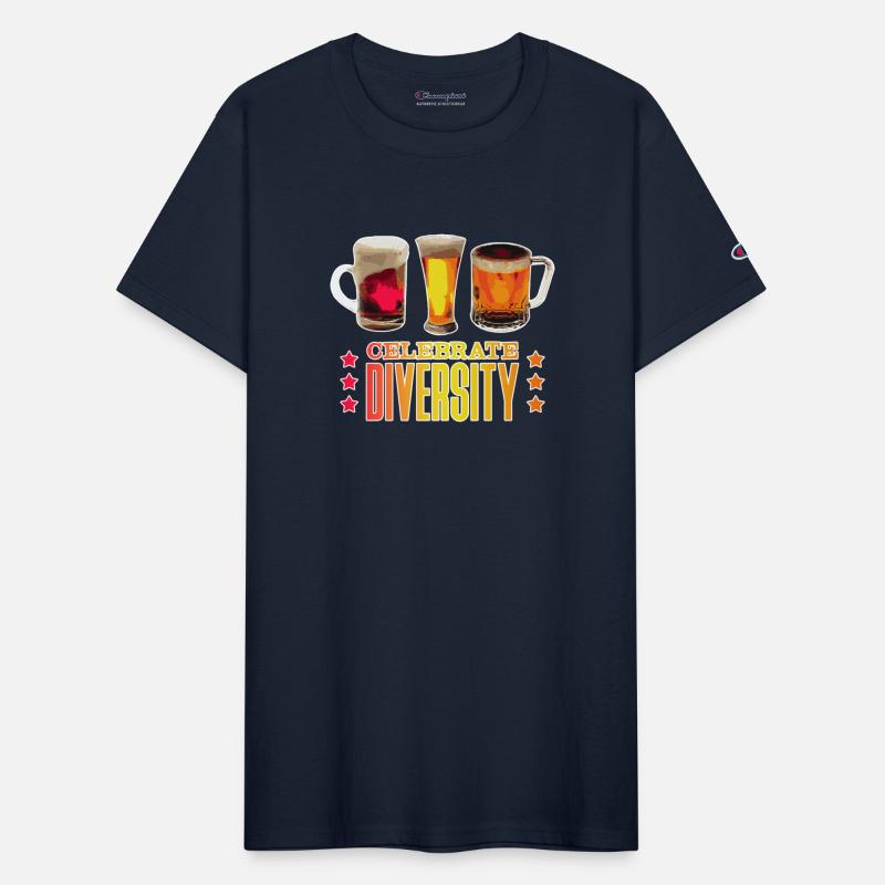 Celebrate Diversity Craft Beer Drinking T-Shirt