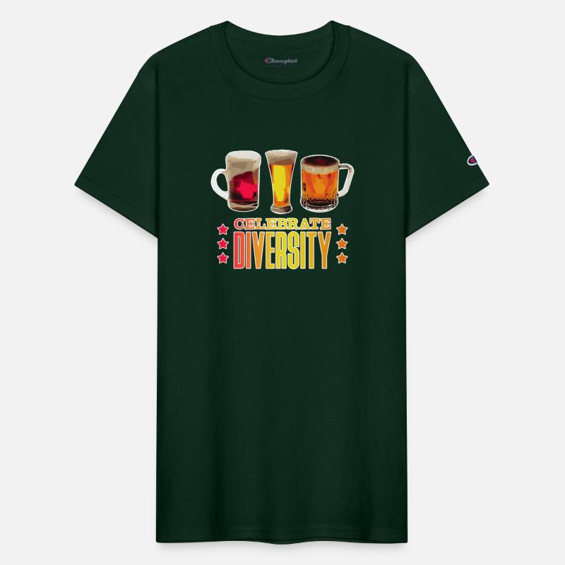 Celebrate Diversity Craft Beer Drinking T-Shirt