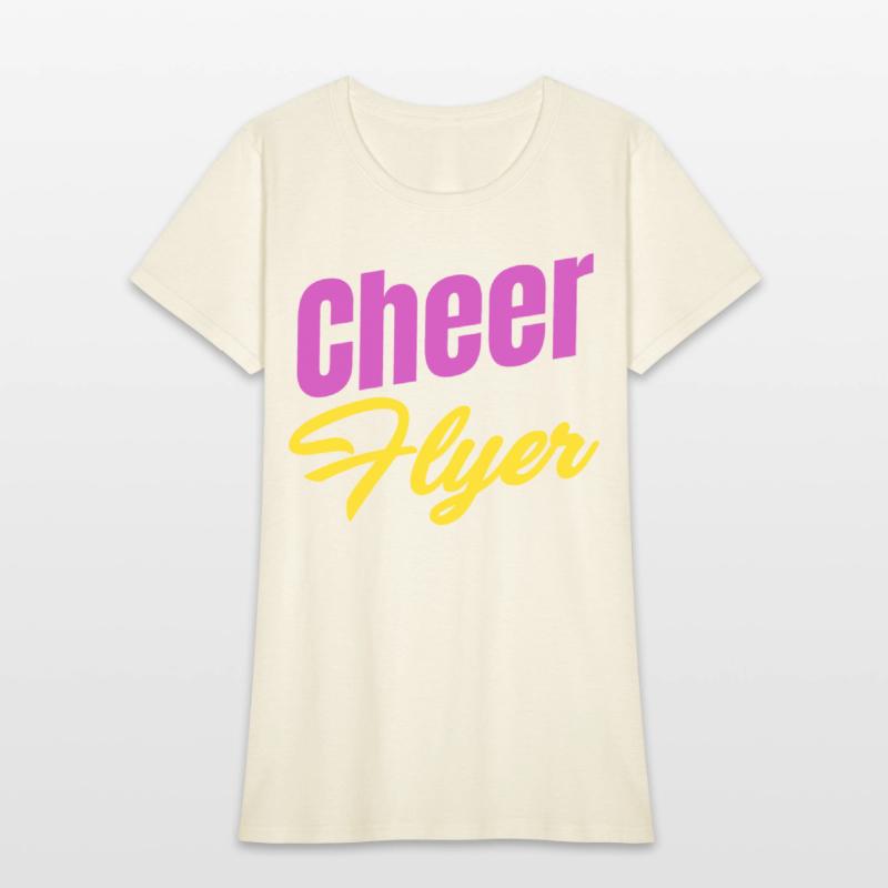 Cheer Flyer Funny Football Backspot Tumbling