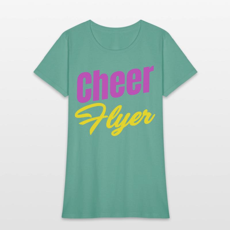 Cheer Flyer Funny Football Backspot Tumbling