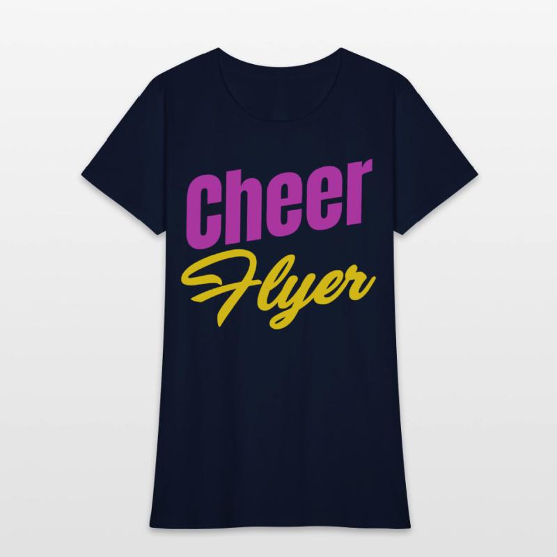 Cheer Flyer Funny Football Backspot Tumbling