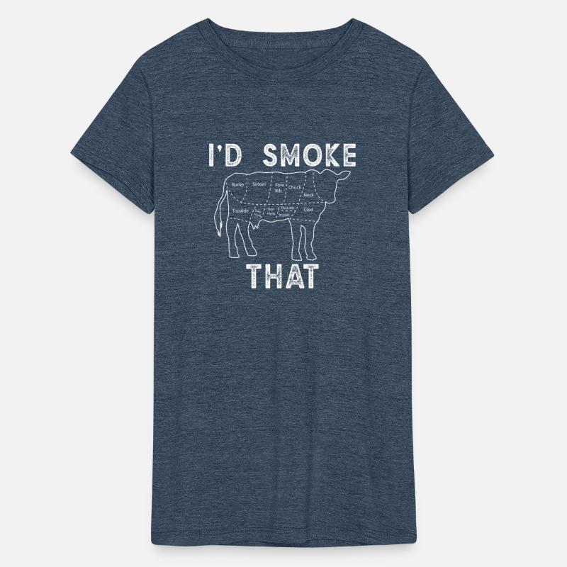 Chef Butcher Cook BBQ I d Smoke That Cow Beef