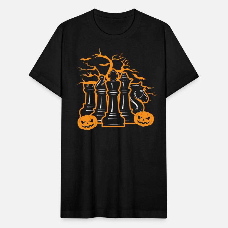 Chess Halloween Trick Or Treat Chess Board Game