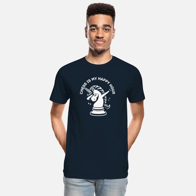 Chess is my happy hour unicorn knight dab