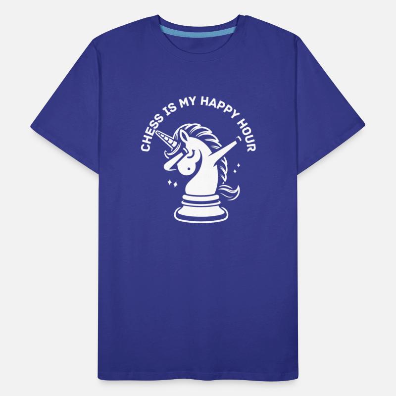 Chess is my happy hour unicorn knight dab