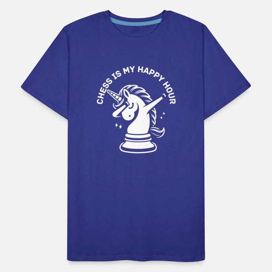 Chess is my happy hour unicorn knight dab