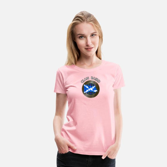 Clan Baird Tartan Knot & Flag