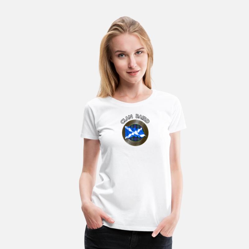 Clan Baird Tartan Knot & Flag