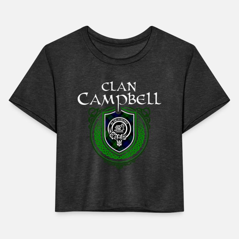 Clan Campbell Scottish Crest Badge and Tartan