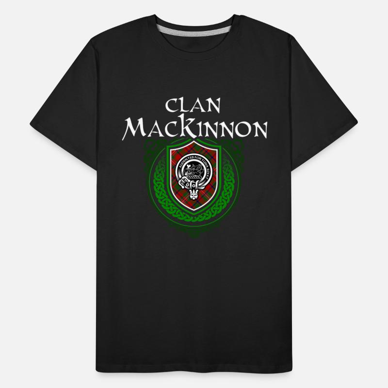 Clan MacKinnon Scottish Crest Badge and Tartan