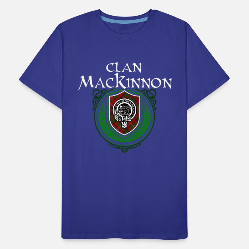 Clan MacKinnon Scottish Crest Badge and Tartan