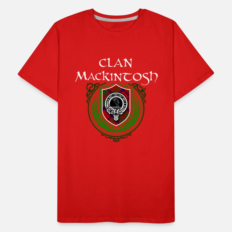 Clan MacKintosh Scottish Crest Badge and Tartan