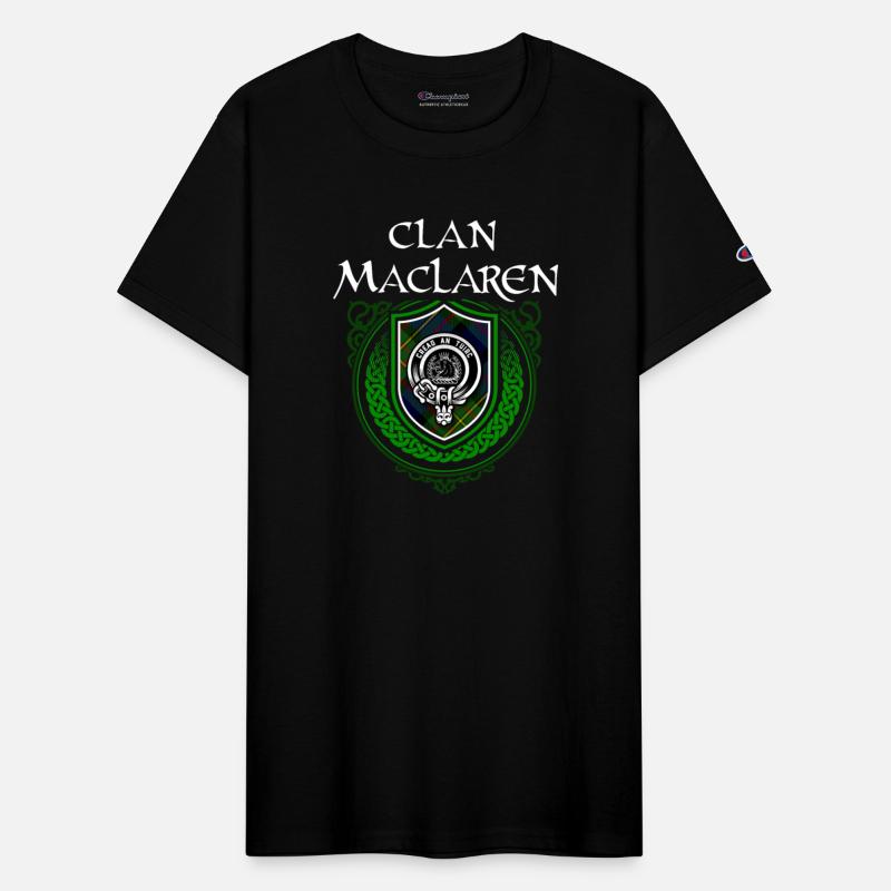 Clan MacLaren Scottish Crest Badge and Tartan